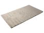 Tapis rectangulaire doux et moelleux de couleur beige clair
