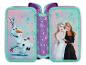 Double trousse Frozen avec Olaf et les princesses.