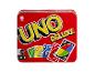 Jeu de cartes MATTEL UNO Deluxe dans une boîte en métal