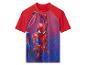 T-shirt de bain enfant Spiderman rouge avec impression.