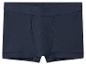 Caleçon boxer homme bleu foncé avec ceinture élastique