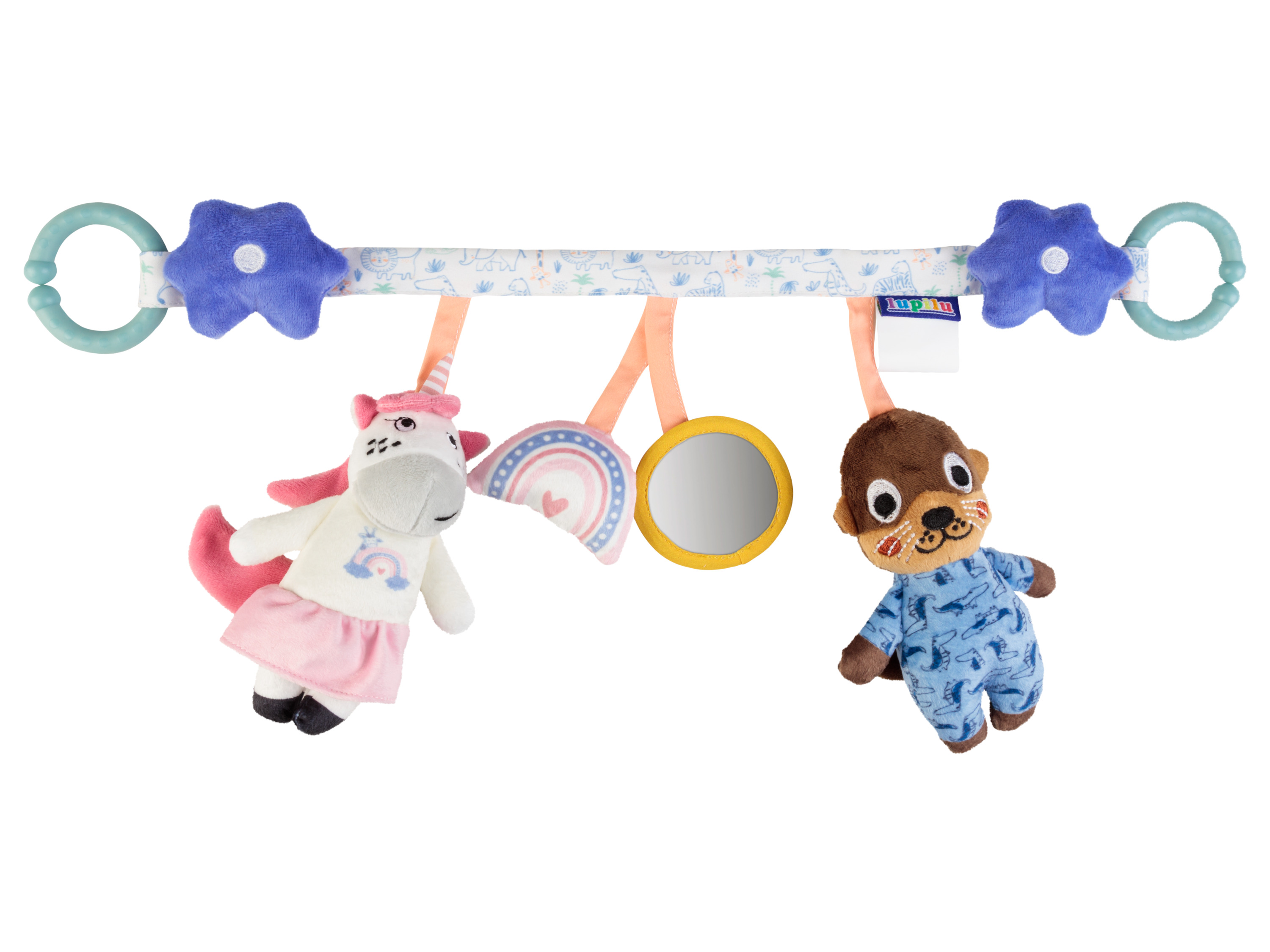 lupilu® Set de jeux d'activités (chaîne d'activités pour poussette)