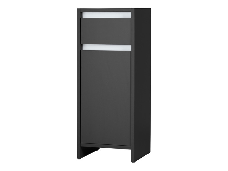 Armoire latérale de salle de bains Oslo, 32 x 80 x 28 cm, anthracite