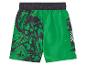 Shorts de bain Minecraft pour enfants, vert et noir.