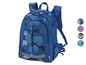 Sac à dos scolaire bleu avec imprimé camouflage
