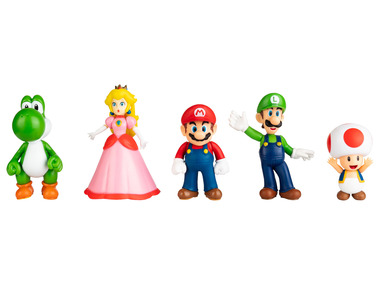 Nintendo Super Mario - Coffret de figurines Mario et ses amis  