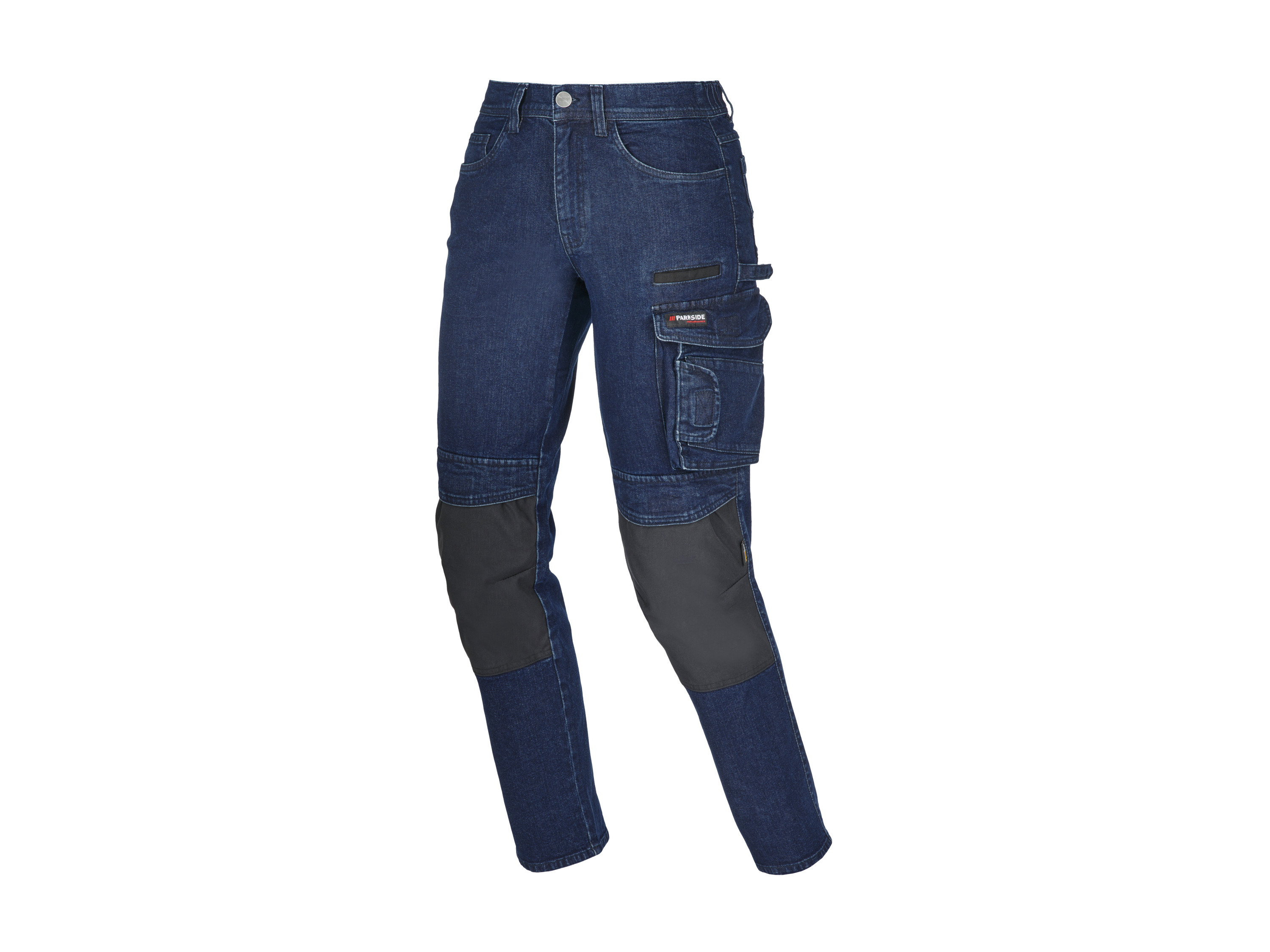 PARKSIDE PERFORMANCE® Jean de travail femme (bleu foncé, 38)