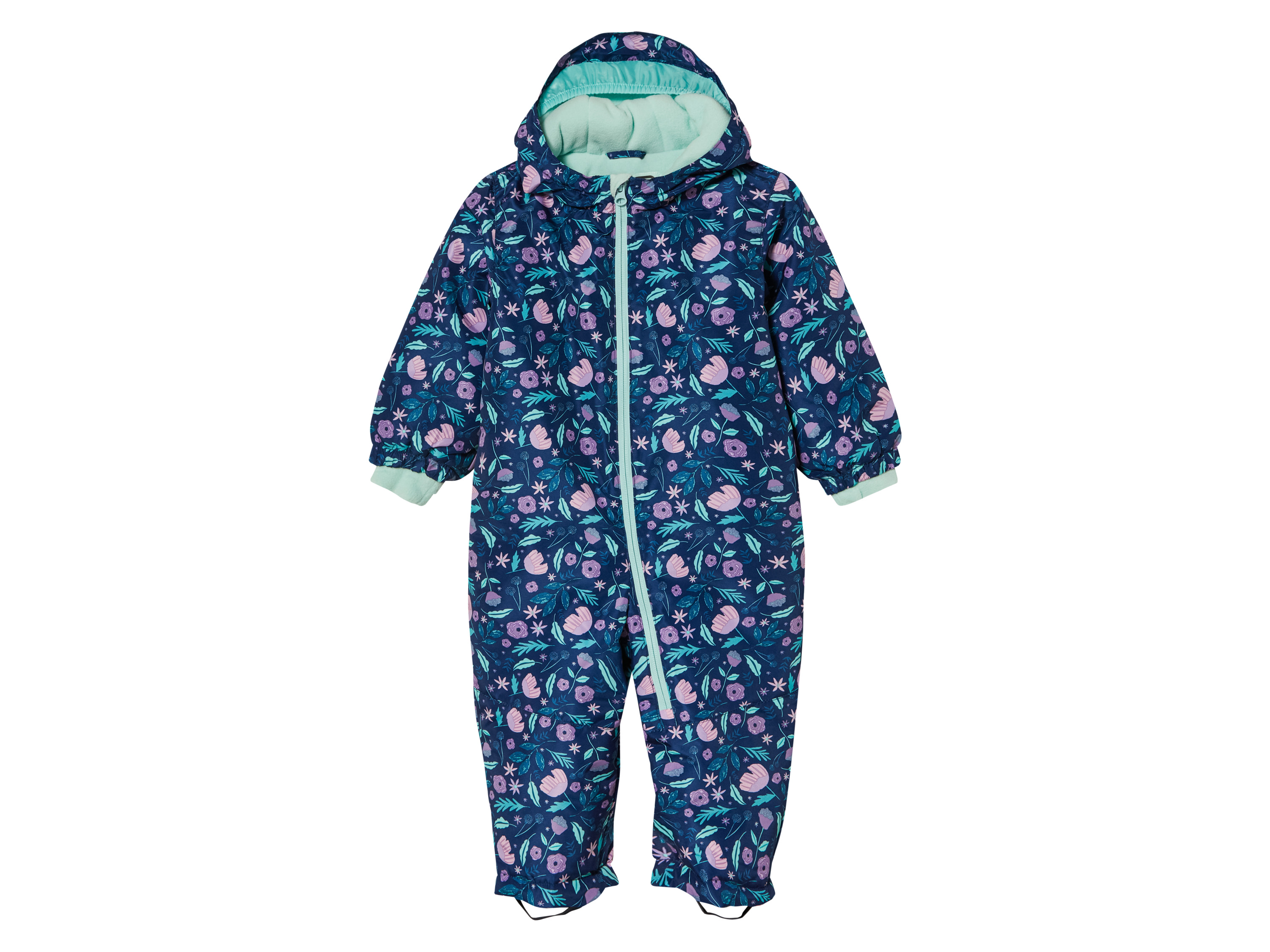 lupilu® Combinaison de neige fille (98, bleu/rose/menthe)