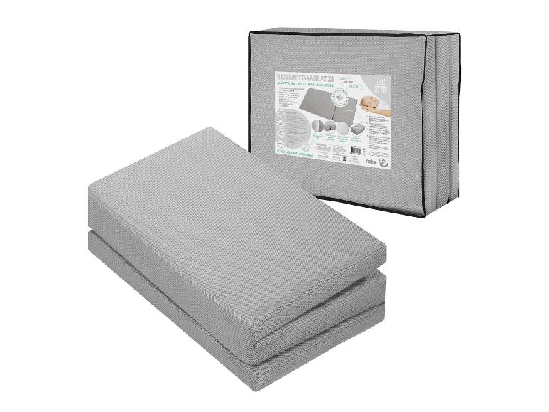 Matelas de voyage pliable roba avec housse en maille Safe Asleep.