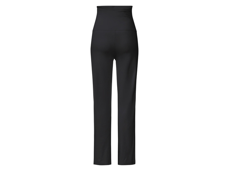 Pantalon noir à taille haute