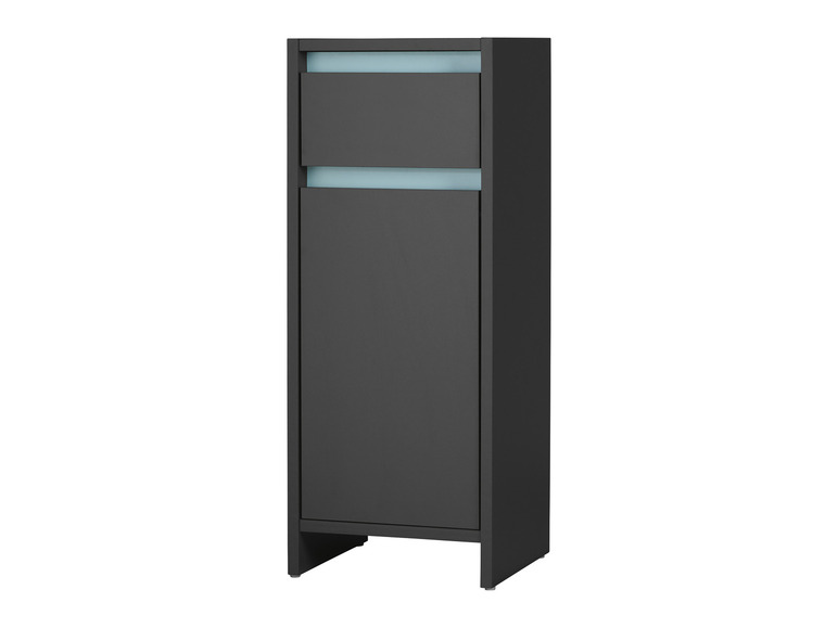 Aller en mode plein écran : LIVARNO home Armoire latérale de salle de bains Oslo, 32 x 80 x 28 cm, anthracite - Image 10