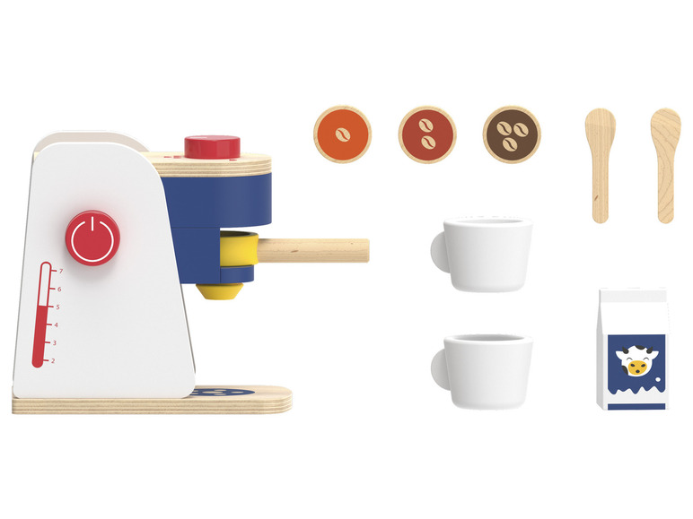 Aller en mode plein écran : Playtive Accessoires de cuisine en bois au design rétro - Image 3