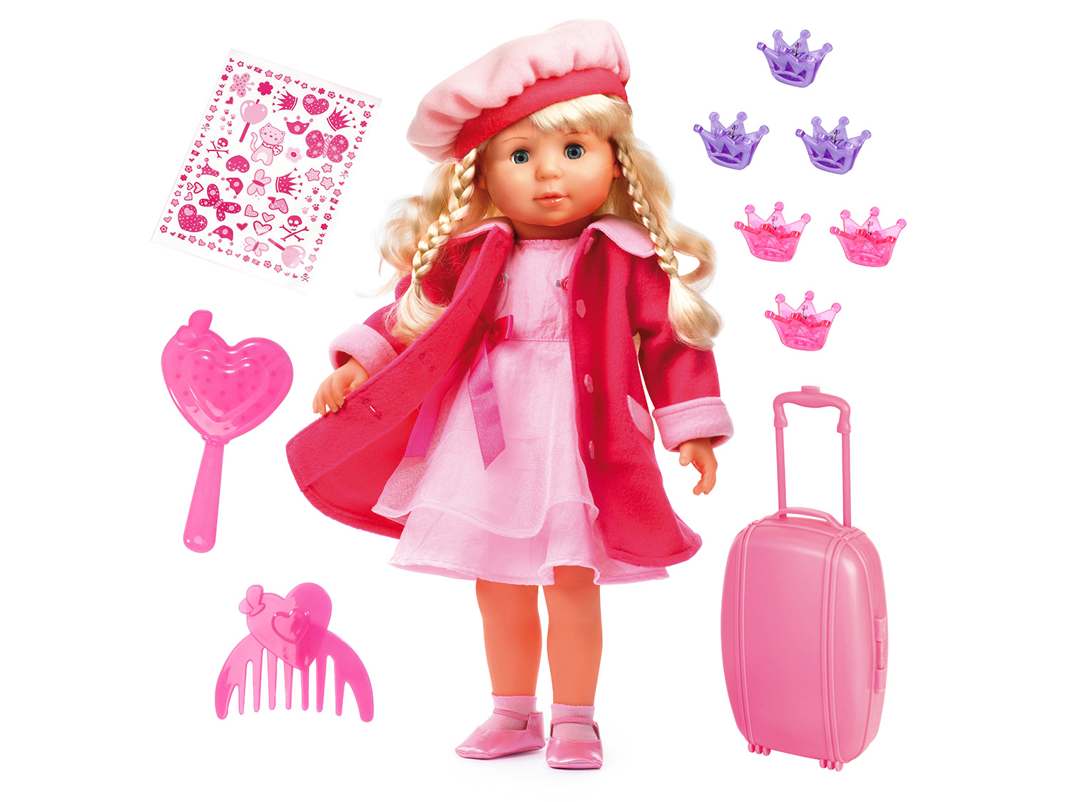 Bayer Design Poupée interactive Charlene (rose)