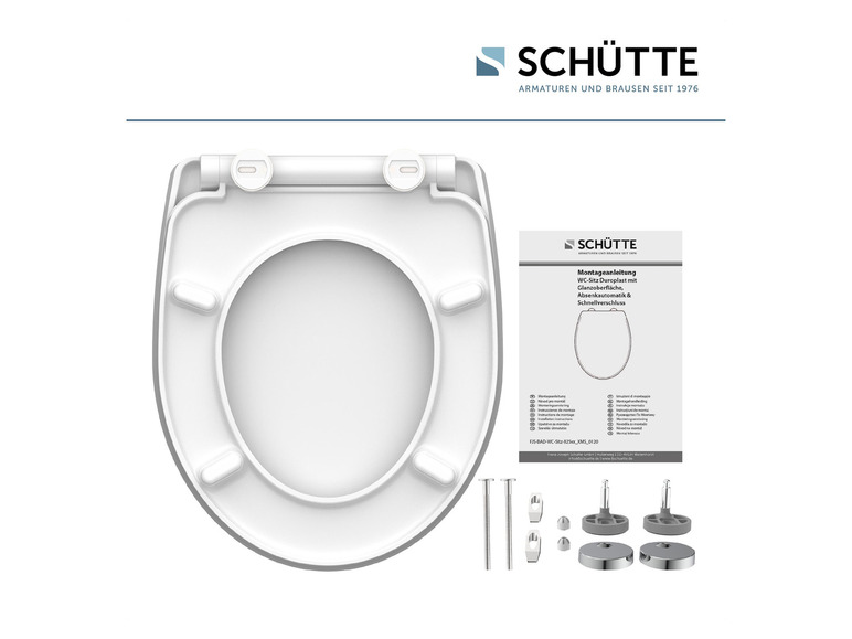 Aller en mode plein écran : Abattant WC High Gloss, avec fermeture en douceur - Image 87