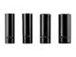 Quatre douilles noires de 17, 19, 21 et 23 mm.