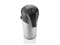 Carafe isotherme en acier inoxydable avec bec verseur.