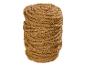 Corde de jute enroulée de couleur marron naturel, idéale pour le jardin ou le bricolage.
