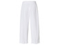 Pantalon blanc avec ceinture élastique