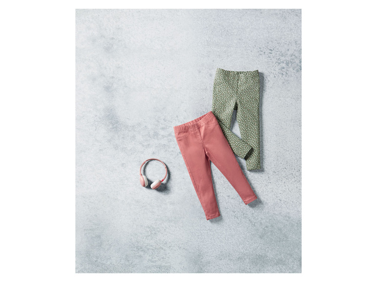 Aller en mode plein écran : lupilu® Lot de 2 treggings petite fille - Image 14