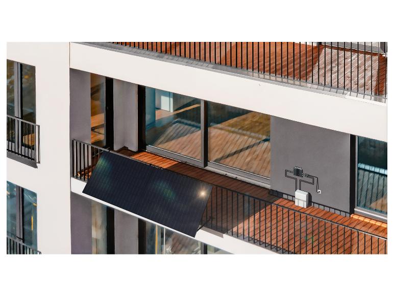 Station solaire pour balcon