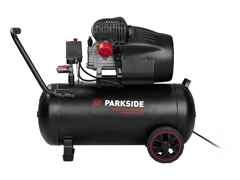 Compresseur d'air PARKSIDE PERFORMANCE PPKOD 5010 A1 en noir