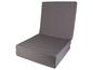 Un matelas pliable gris pour le camping.