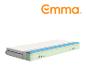 Matelas Emma en coupe, couches visibles.