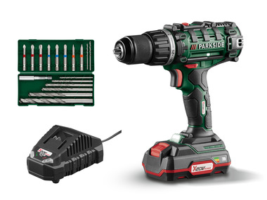 PARKSIDE® Set perceuse-visseuse sans fil PABS 20-Li G8, 20 V