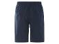 Shorts en coton bleu marine, vue arrière.