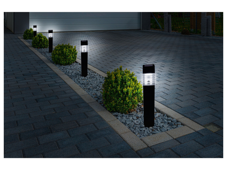 LIVARNO home Balises solaires à LED 3