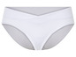Culotte blanche taille haute pour femme.