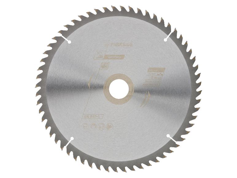 Lame de scie circulaire pour bois avec 60 dents, diamètre 254 mm et épaisseur 3,2 mm.