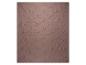 Couvre-lit matelassé marron avec motif de feuilles en relief.