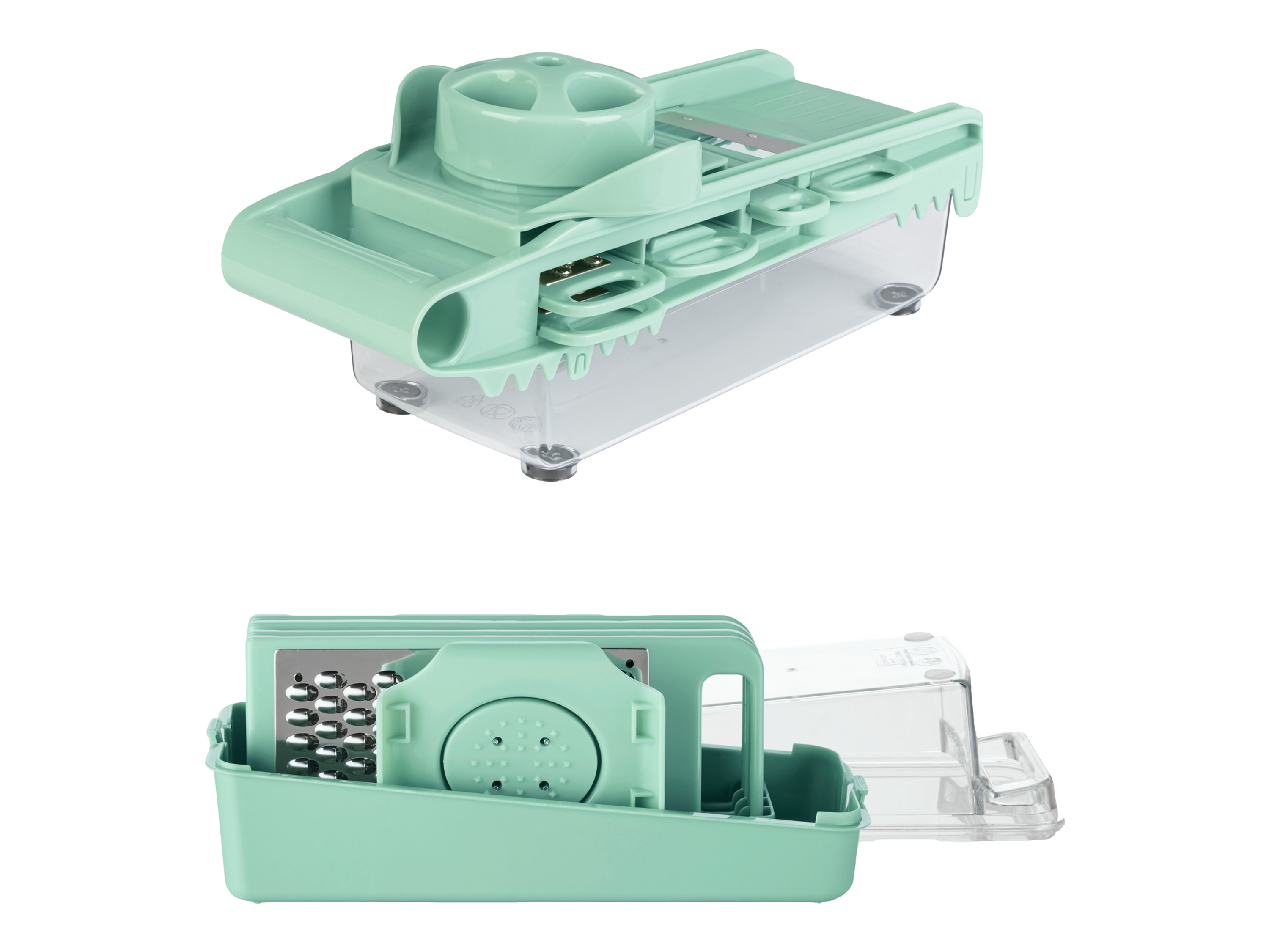 LIVARNO home Râpe multifonction avec protège-doigts