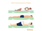 Trois personnes dormant sur un matelas Emma, dans différentes positions.