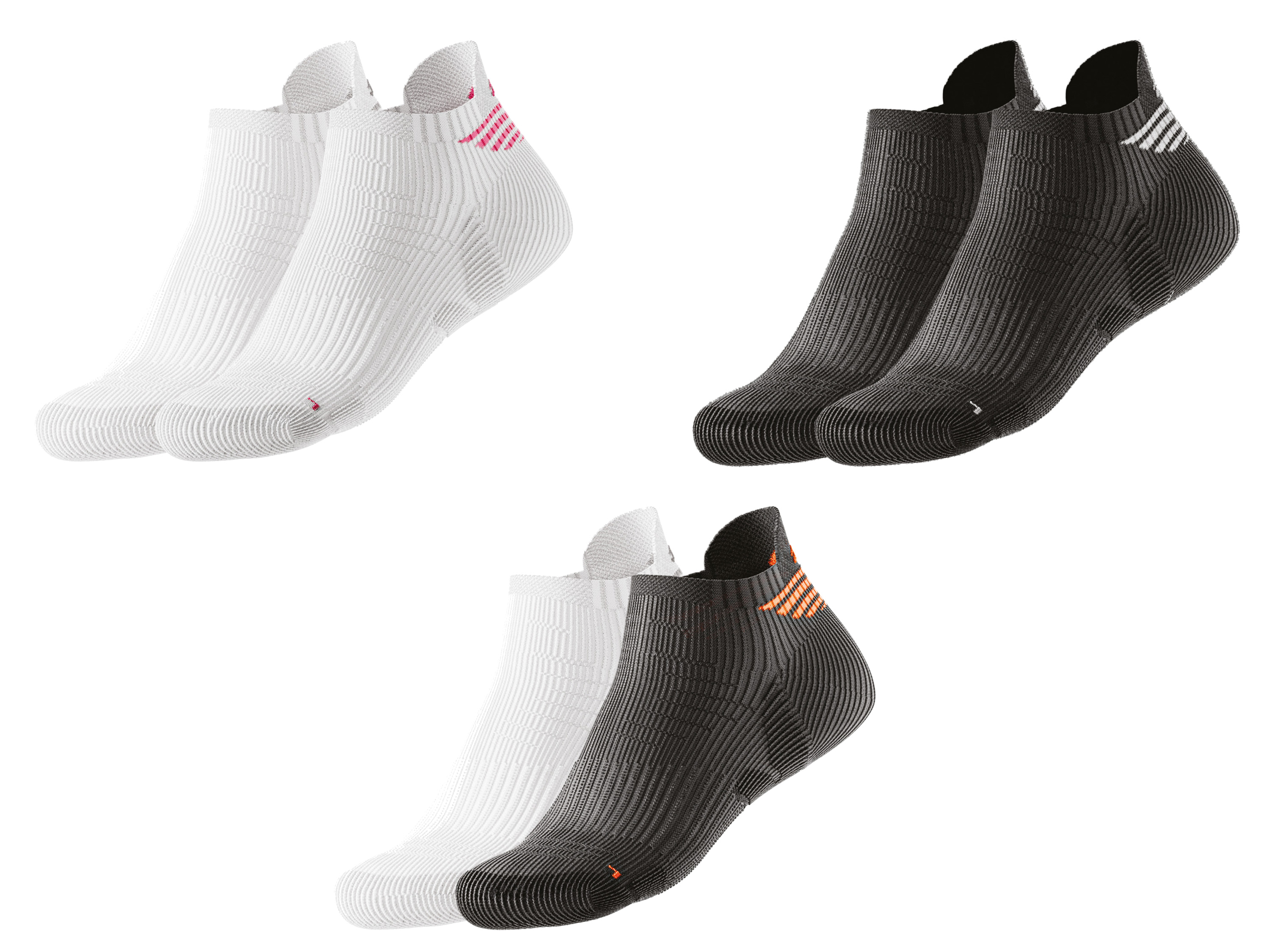 CRIVIT Lot de 2 paires de chaussettes de running
