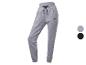 Jogging gris avec cordon de serrage, disponible aussi en noir et gris clair.