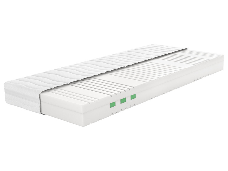 Aller en mode plein écran : LIVARNO home Matelas en mousse froide, 7 zones, H2, 90 x 200 cm - Image 2