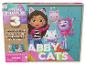 Puzzle en bois avec les personnages de la série Gabby's Dollhouse, montrant Gabby et ses chats.