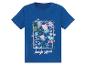 T-shirt bleu Peppa Pig, thème jungle.
