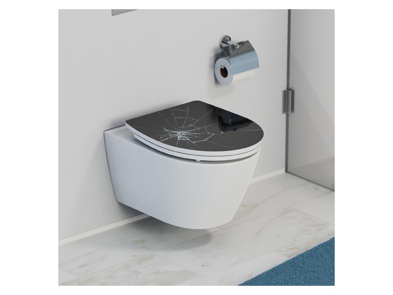 Aller en mode plein écran : Abattant WC High Gloss, avec fermeture en douceur - Image 11