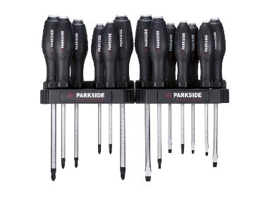 PARKSIDE PERFORMANCE® Set de tournevis-burins, 13 pièces