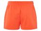 Shorts orange à taille élastique.