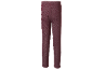 Pantalon en jean bordeaux pour enfant avec poches arrière