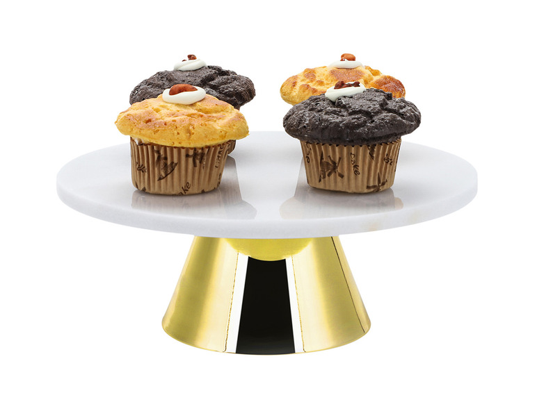 Aller en mode plein écran : Plateau à gâteaux en marbre - Image 6