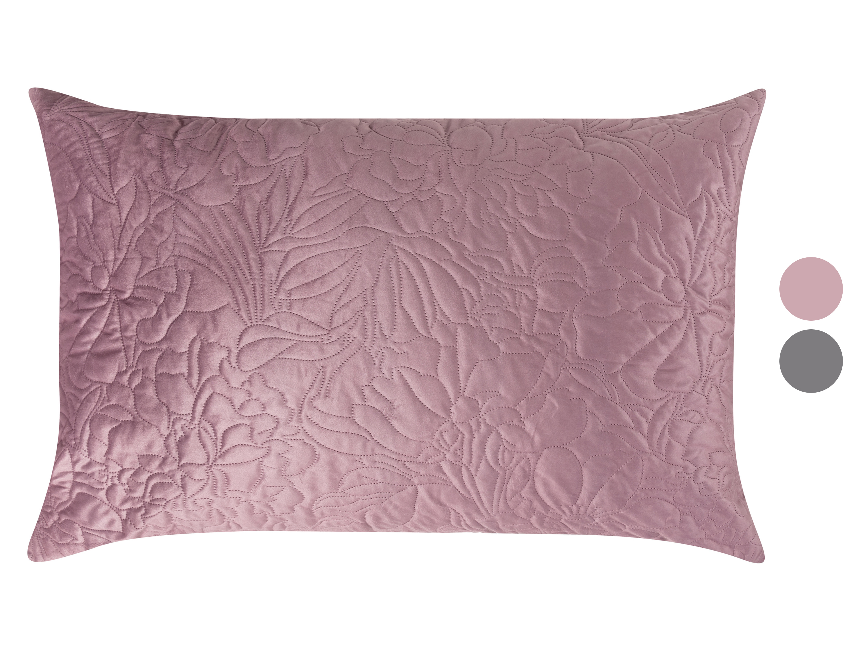 LIVARNO home Coussin décoratif en velours, 60 x 90 cm