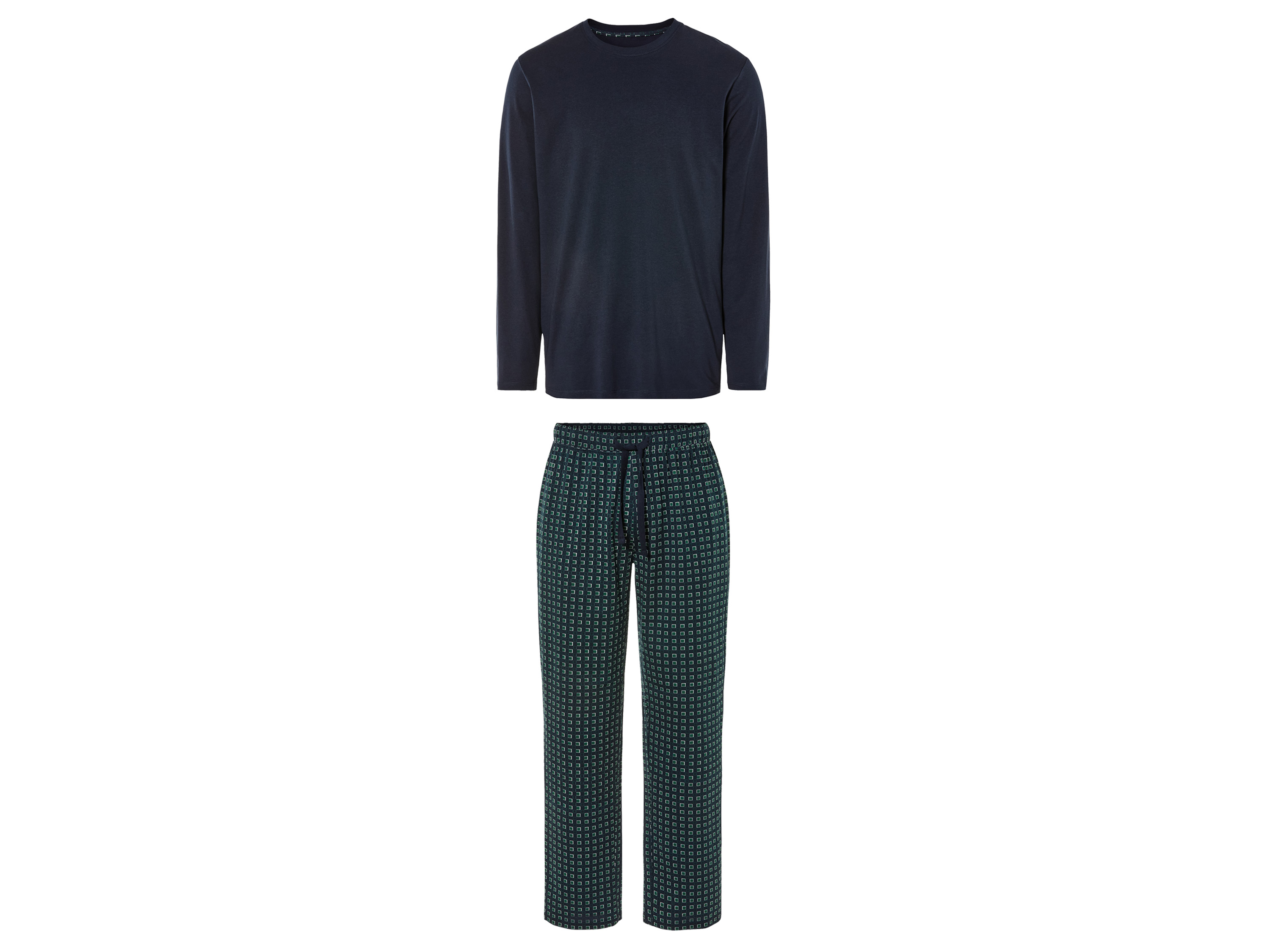 LIVERGY® Pyjama homme (S, bleu foncé)