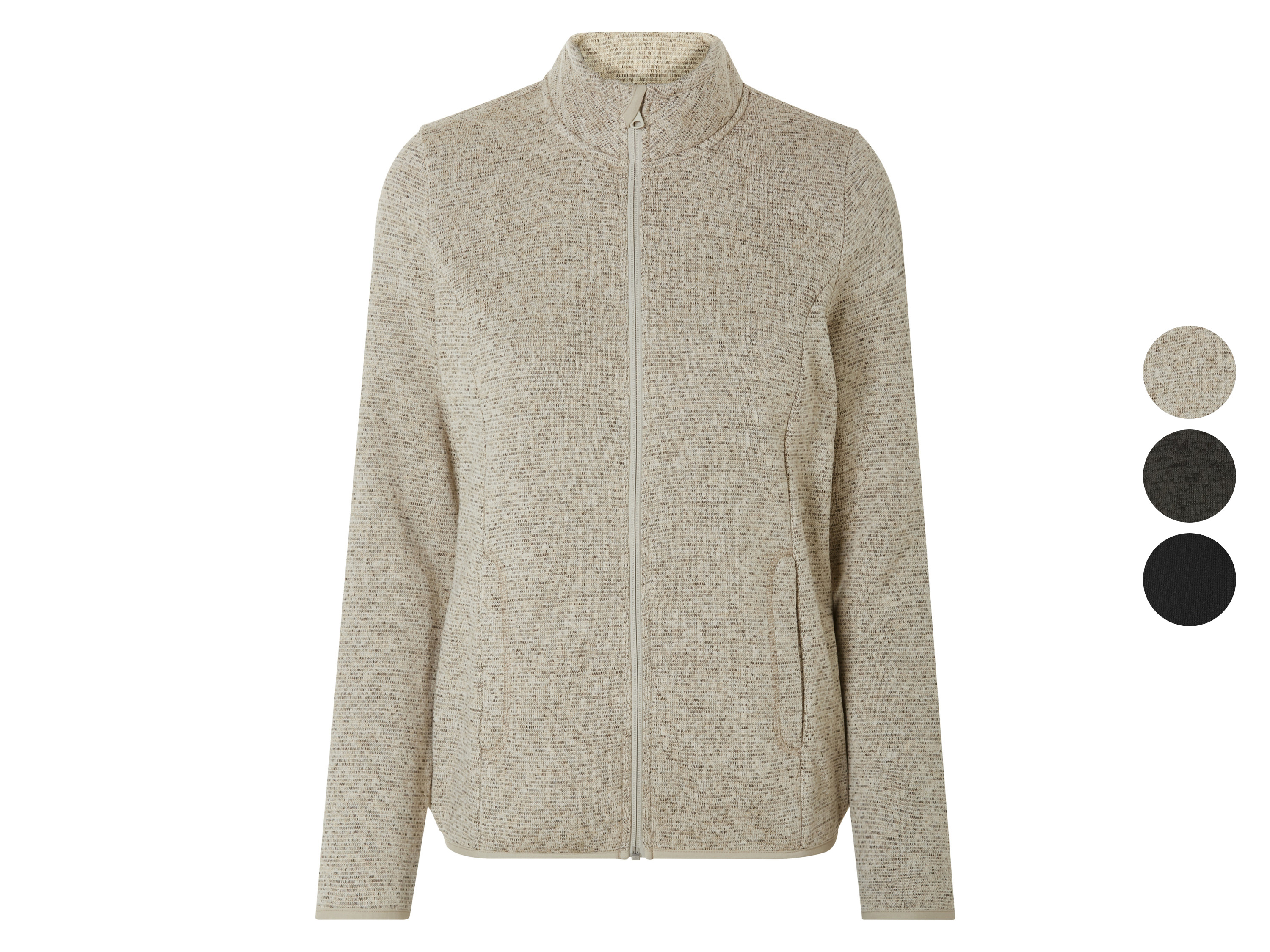esmara® Veste polaire zippée en tricot femme