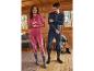 Femme et homme en sous-vêtements thermiques Crivit.