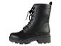 Bottines noires à lacets